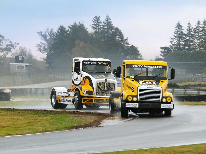 Photos: last round of NZ Super Truck series