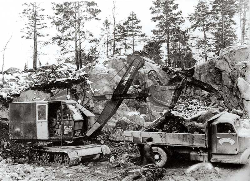 Volvo’s excavator range