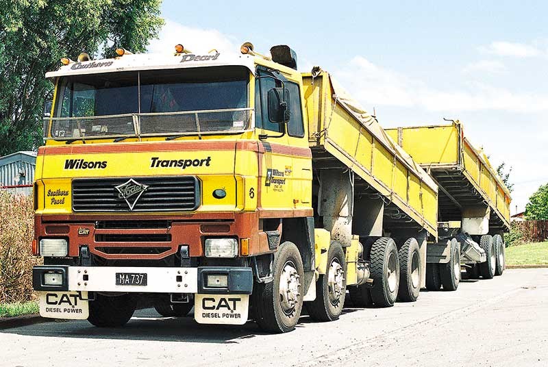 Old school trucks: Wilsons Transport Otago