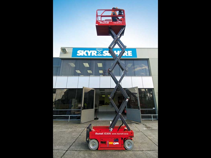 Mantall XD100RT scissor lift review