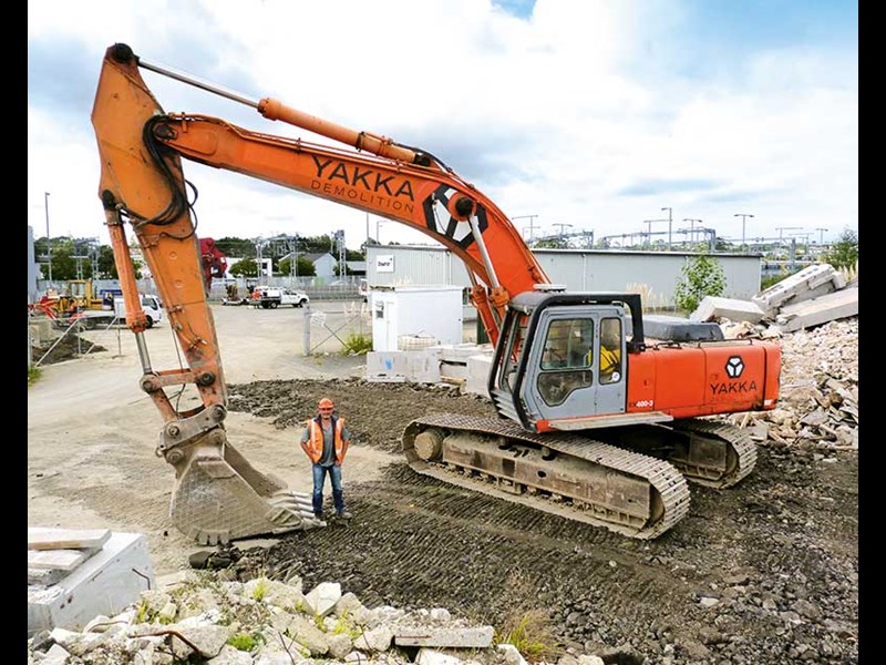 On site with Yakka Demolition