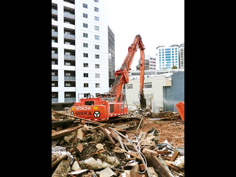 On site with Yakka Demolition