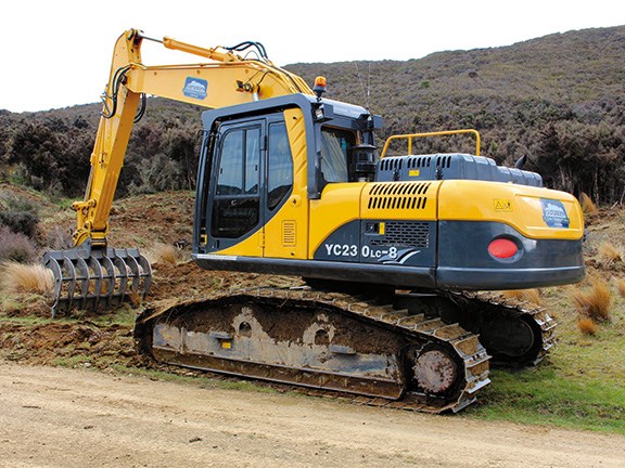 Yuchai YC230-8LC excavator