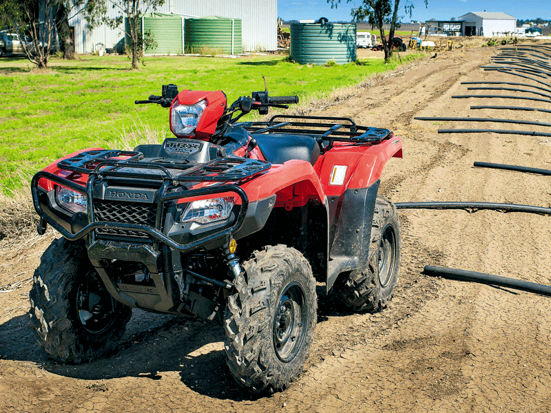 Test: Honda TRX500FA6