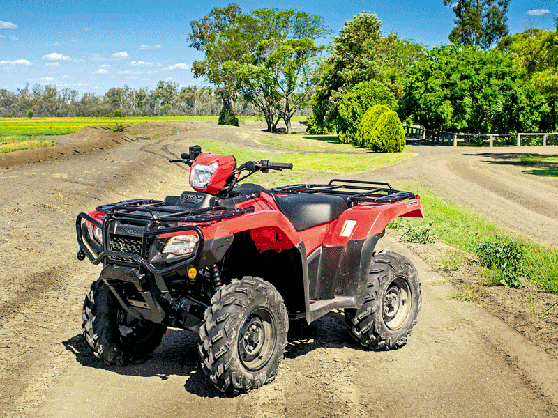 Test: Honda TRX500FA6