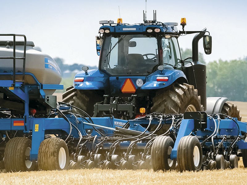 New Holland's NHDrive tractor