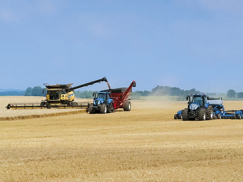 New Holland's NHDrive tractor