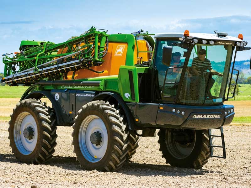 Test: Amazone Pantera 4502-W Self-Propelled Sprayer