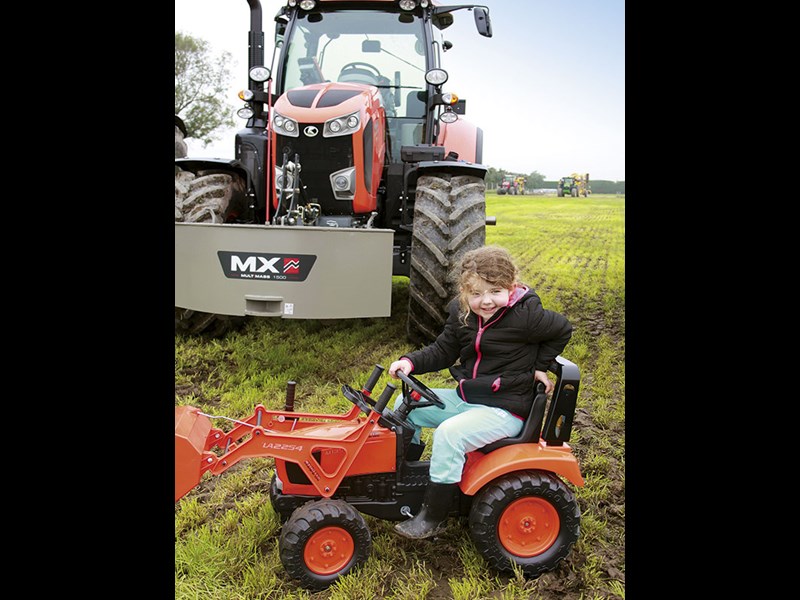 Toy tractor prize winners