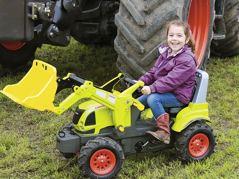 Toy tractor prize winners