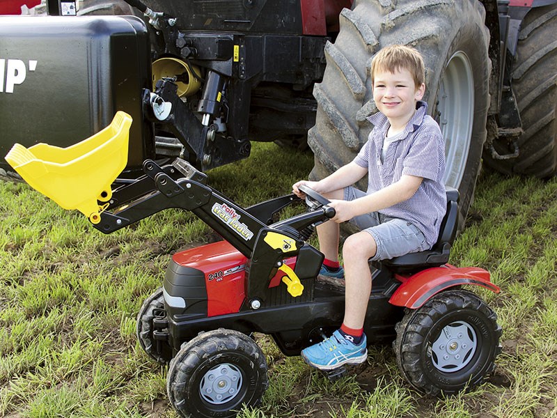 Toy tractor prize winners