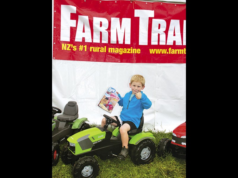 Toy tractor prize winners