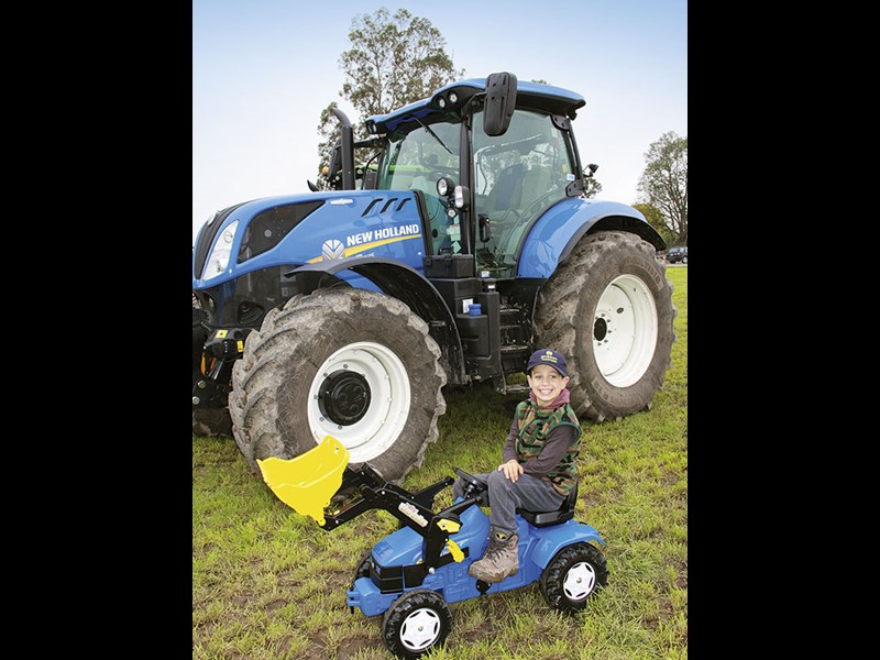 Toy tractor prize winners