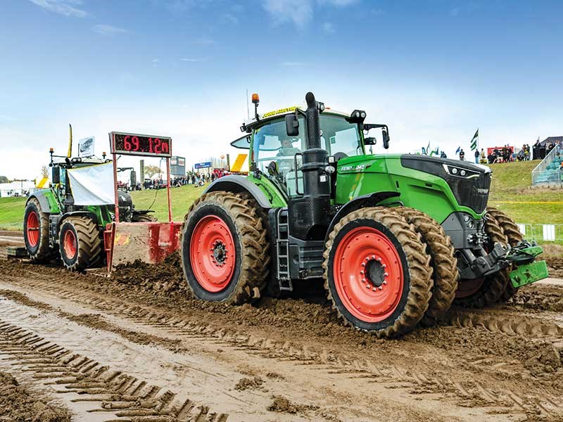 NZ Agricultural Fieldays Tractor Pull 2018