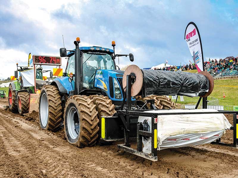 NZ Agricultural Fieldays Tractor Pull 2018