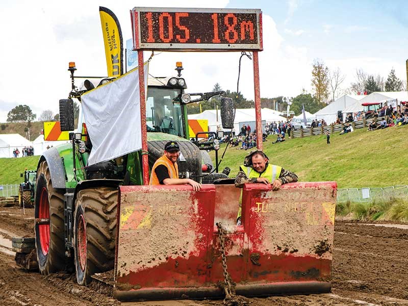 NZ Agricultural Fieldays Tractor Pull 2018