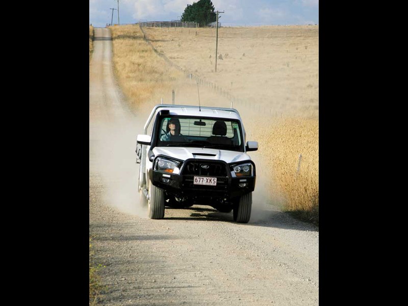 An affordable farm vehicle the Mahindra Pik Up