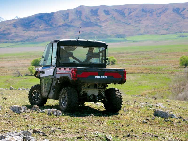 Built to tackle tough terrain