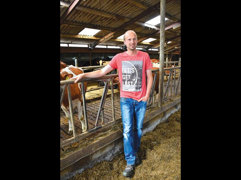 Dutch dairy farmer Piet Jan Thibaudier shared his pasture reader technology