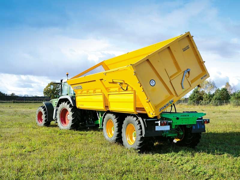 Joskin side tipper