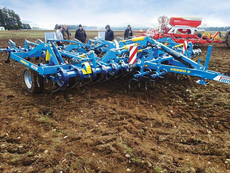 Large cultivation gear was part of the line up at a JJ Ltd Drive and Demo Day