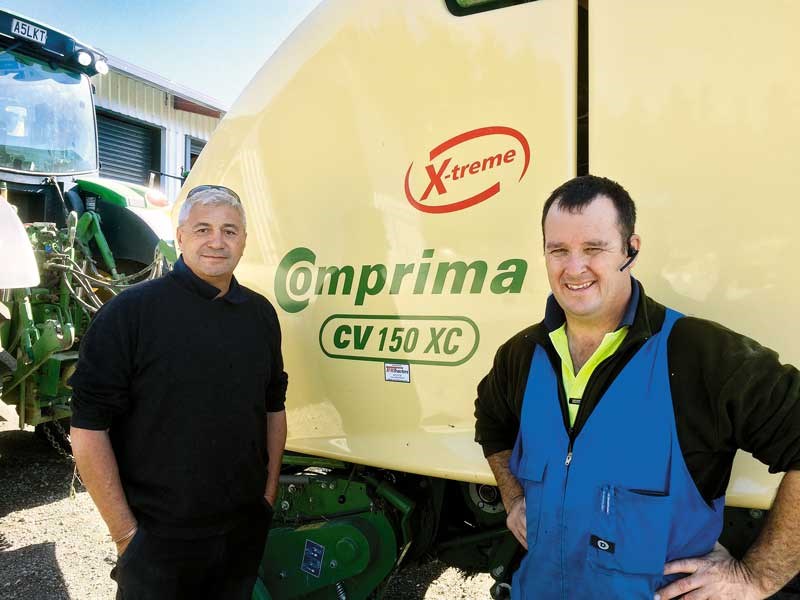 Robert Carter and Robert Gawith with the Coprima X treme from Tulloch