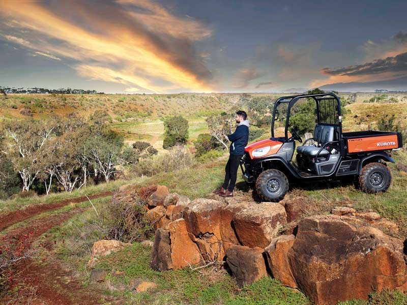 Terrain climber the Kubota RTV X900