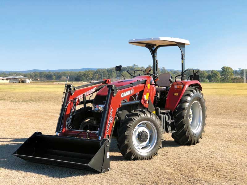 The Case IH Farmall JXM proves a useful utility