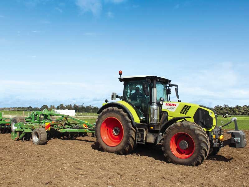 The Claas Arion 660 proves a powerful all rounder