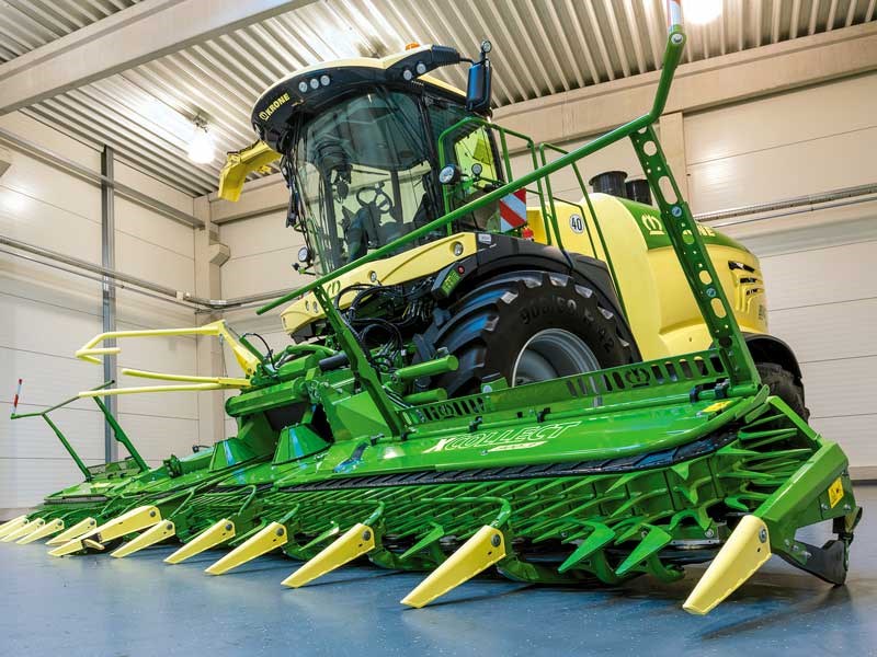 The Krone BiG X 1180 the world s most powerful forage harvester