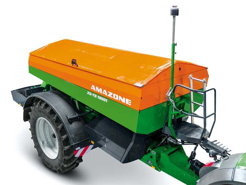 We check out the technology behind the Amazone ZG TZ 10001 trailed spreader