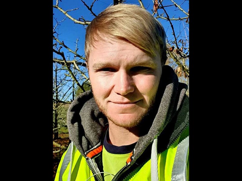 Cameron Smith Central Otago Young Fruit Grower competition