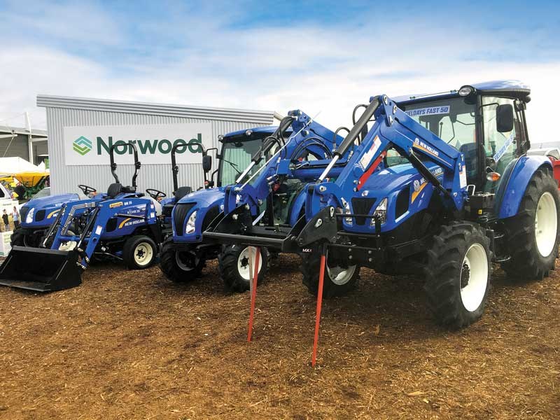 The New Zealand Agricultural Fieldays 2019 new holland