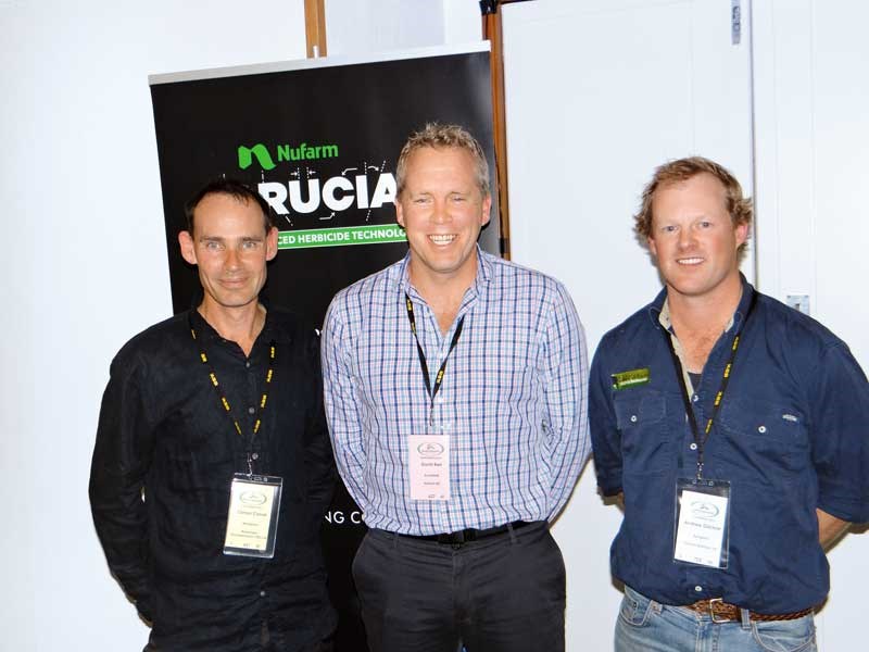 Rural Contractors NZ conference Clinton Carroll Gavin Kerr and Andrew Gilchrist