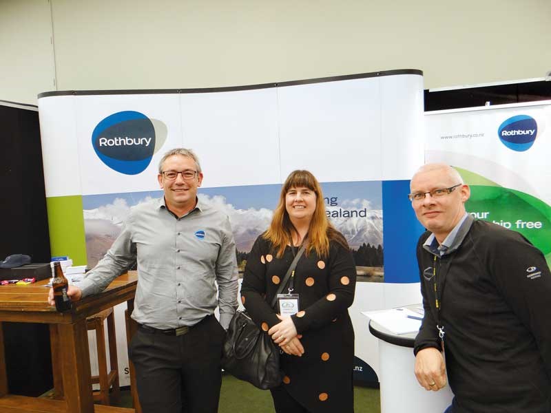 Rural Contractors NZ conference Gareth Jennings Kirsty Preston and Nathan Haywood