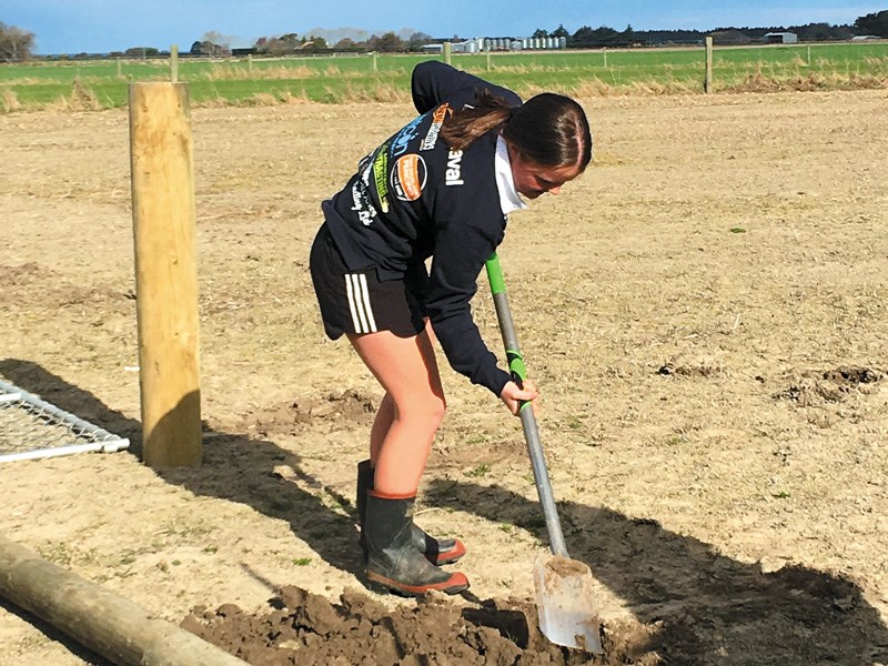 Fencing Timaru Girls High School 2