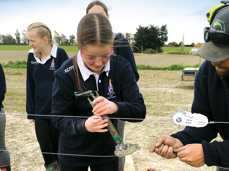 Fencing Timaru Girls High School 4