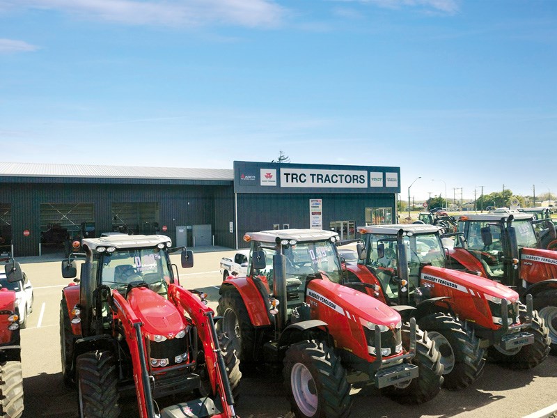 New TRC Tractors showroom in Feilding