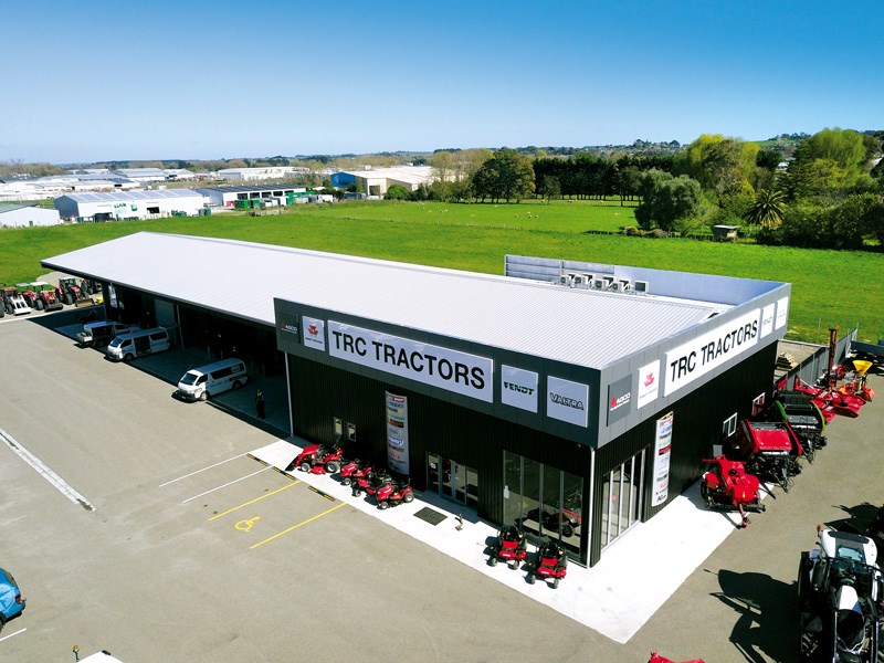 New TRC Tractors showroom in Feilding