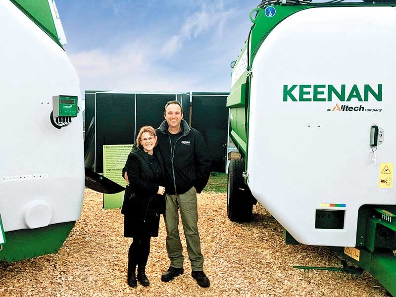 Bernice and Jon Kimber from JK Engineering and the Keenan brand