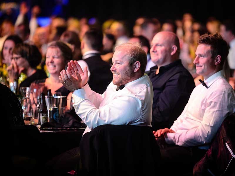 NZ Dairy Industry Awards smiling Wellington 2019