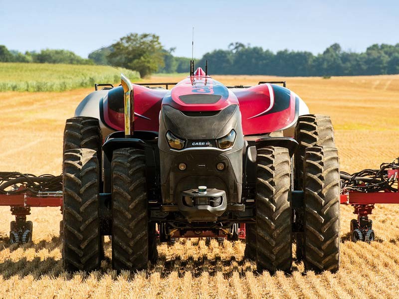 Autonomous tractor offers glimpse of the future 