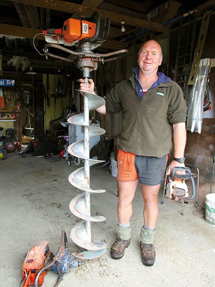 Champion fencer: Shane Bouskill at Smedley Station