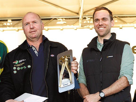 Champion fencer: Shane Bouskill at Smedley Station