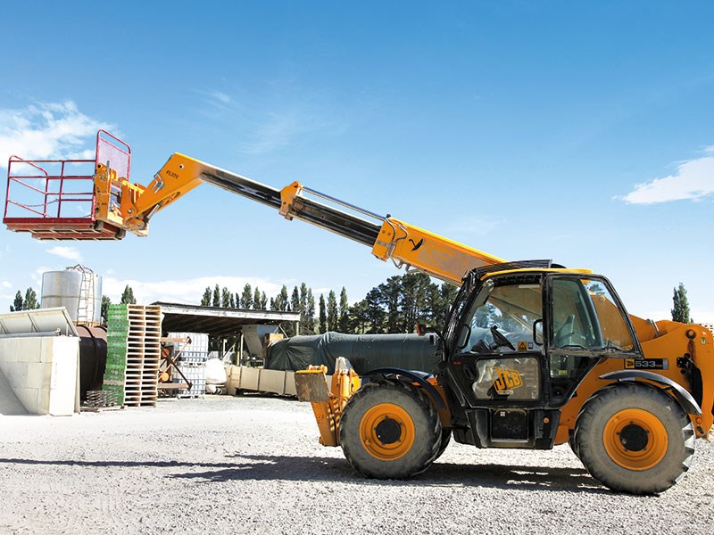 Materials handling: JCB 533-105 telehandler