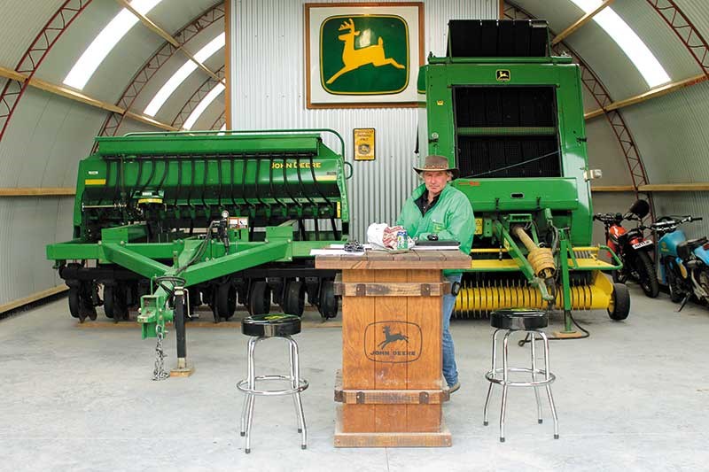 John Deere man cave