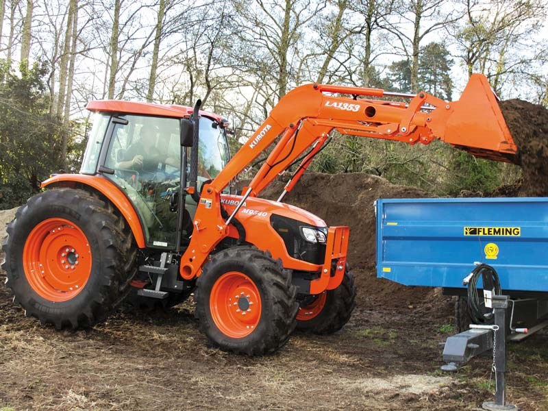 Top tractor 2016: Kubota M9540