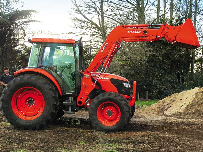 Top tractor 2016: Kubota M9540