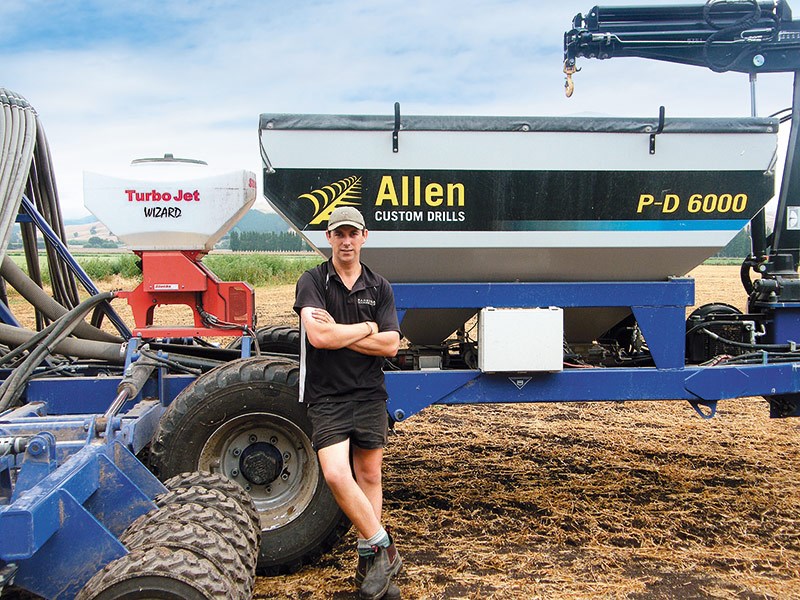 Pasture care: RDS Artemis drill control system