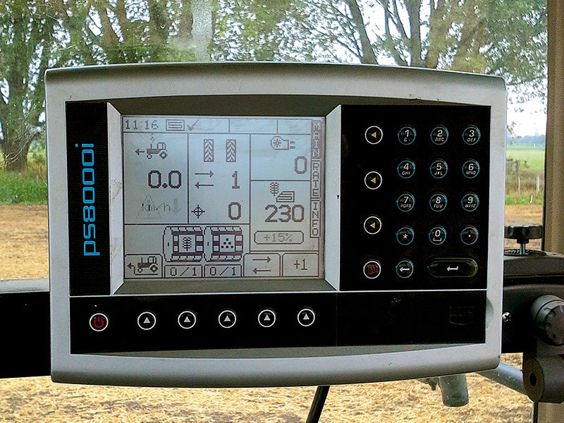 Pasture care: RDS Artemis drill control system